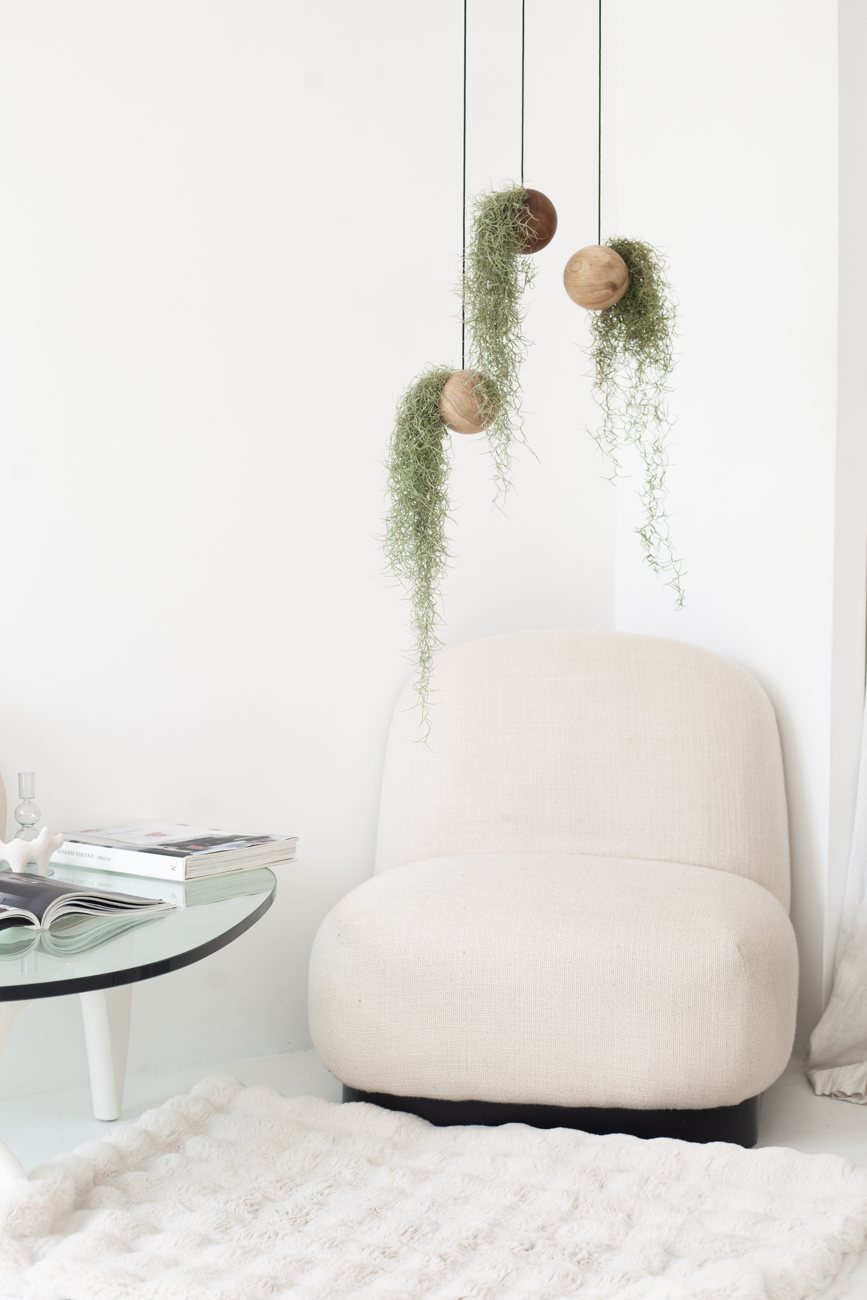 Hanging Sphere – Light Oak 2